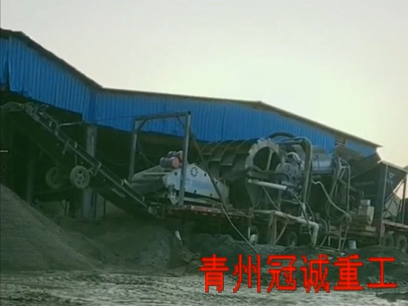 石粉洗沙機(jī)－洗石粉設(shè)備移動(dòng)式還是固定式好？移動(dòng)石粉洗砂機(jī)價(jià)格